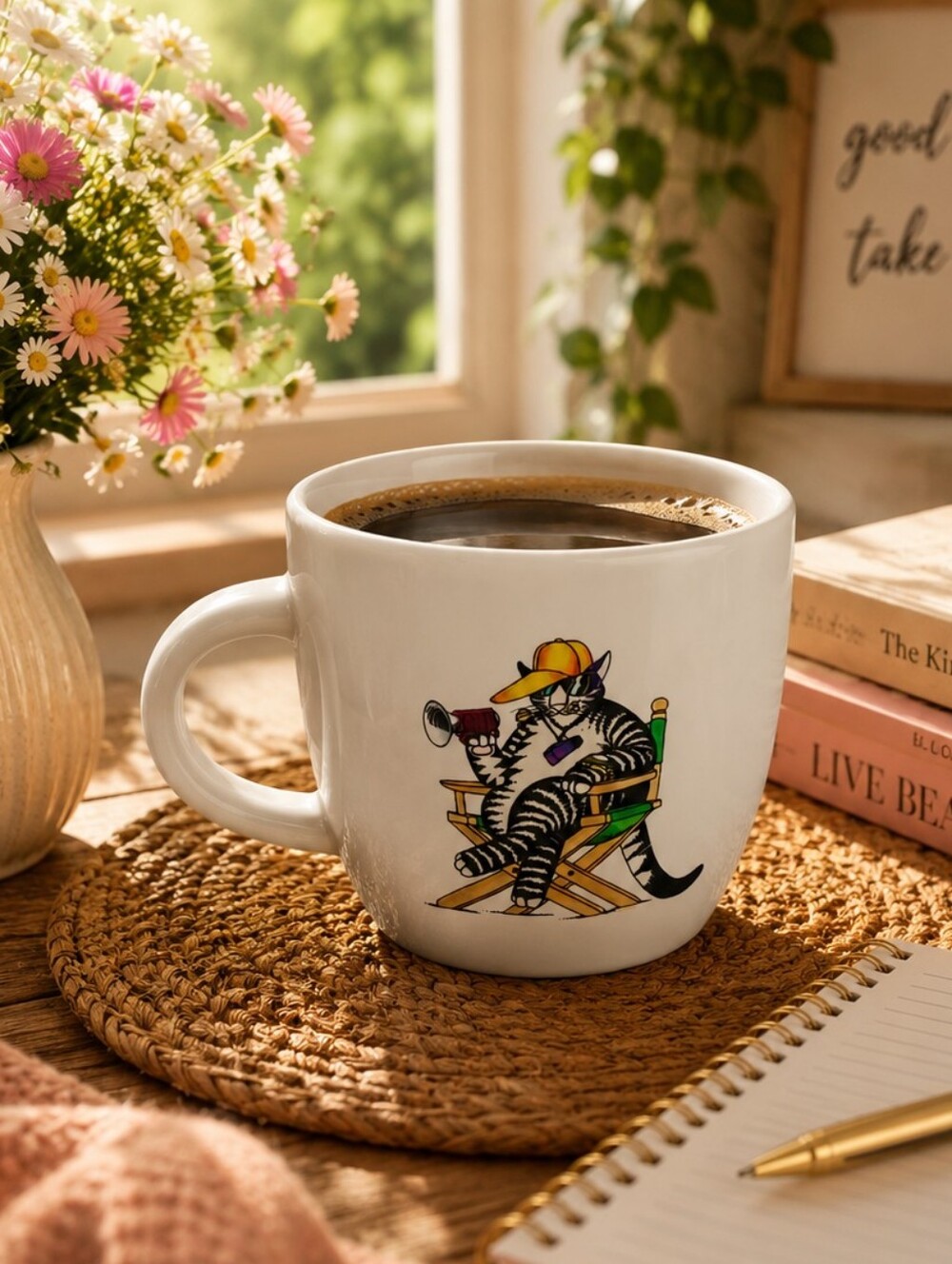 Producer Cat Stoneware Mug 17oz Project 62